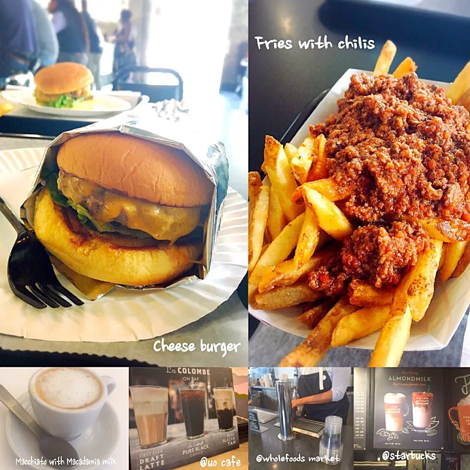 Snapdishの料理写真:旦那さんランチ🍔& et cetera|erisさん