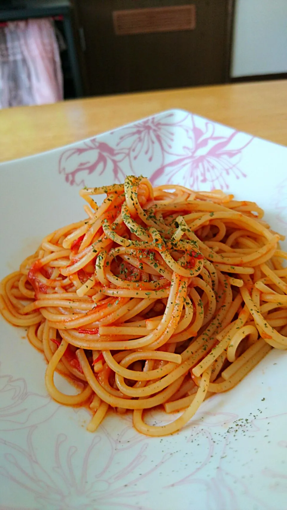 トマトのみの、まるごとトマトソースパスタ|めぐまんさん