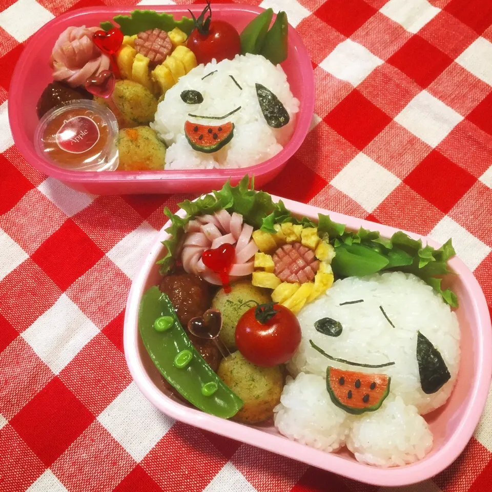 スヌーピーの夏弁当♡|☃YUKIさん