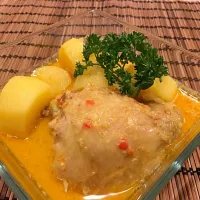 Indonesian chicken and potato curry ❣️❣️|frankenweenniさん