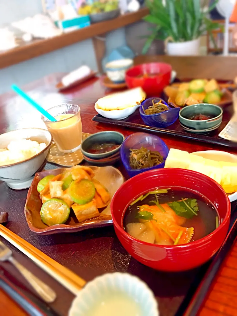 すまやどう あか浜やーさんの朝食|くぅ♪さん