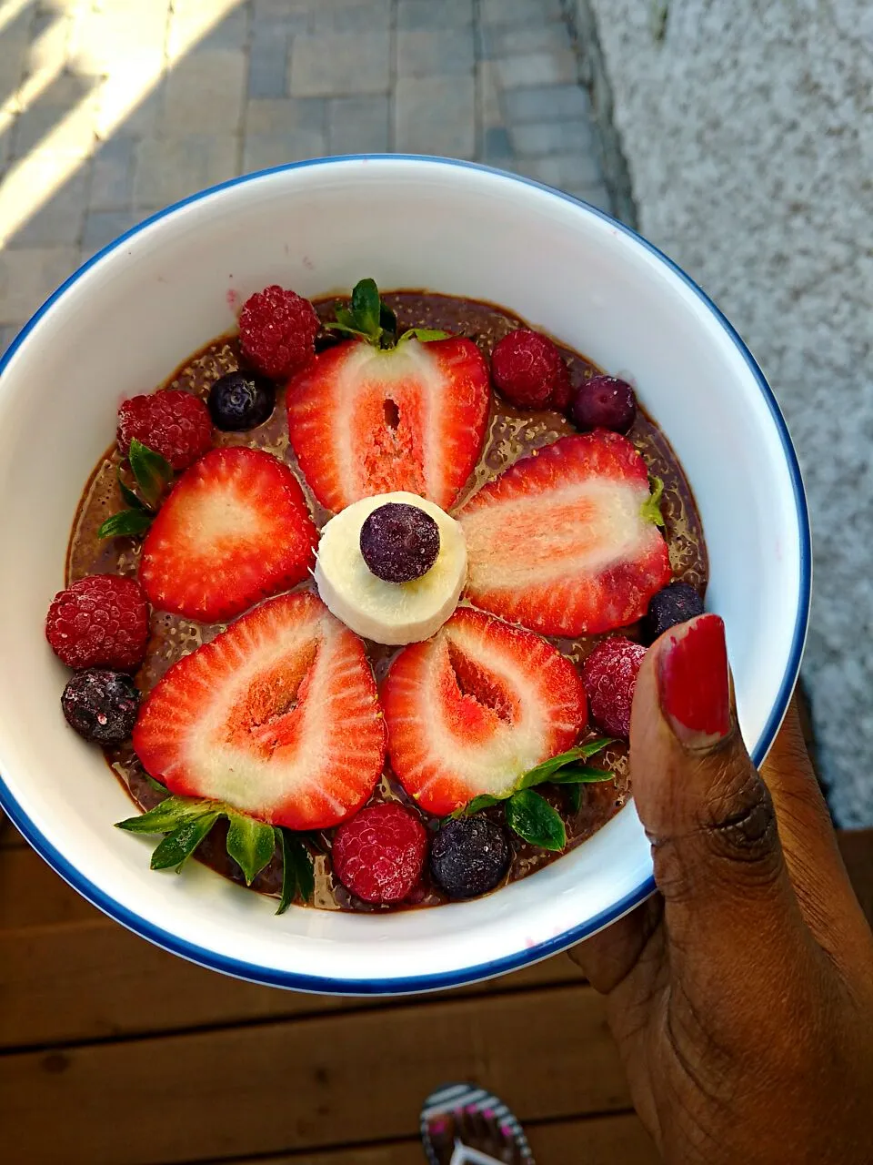 chocolate chia pudding|paulaさん