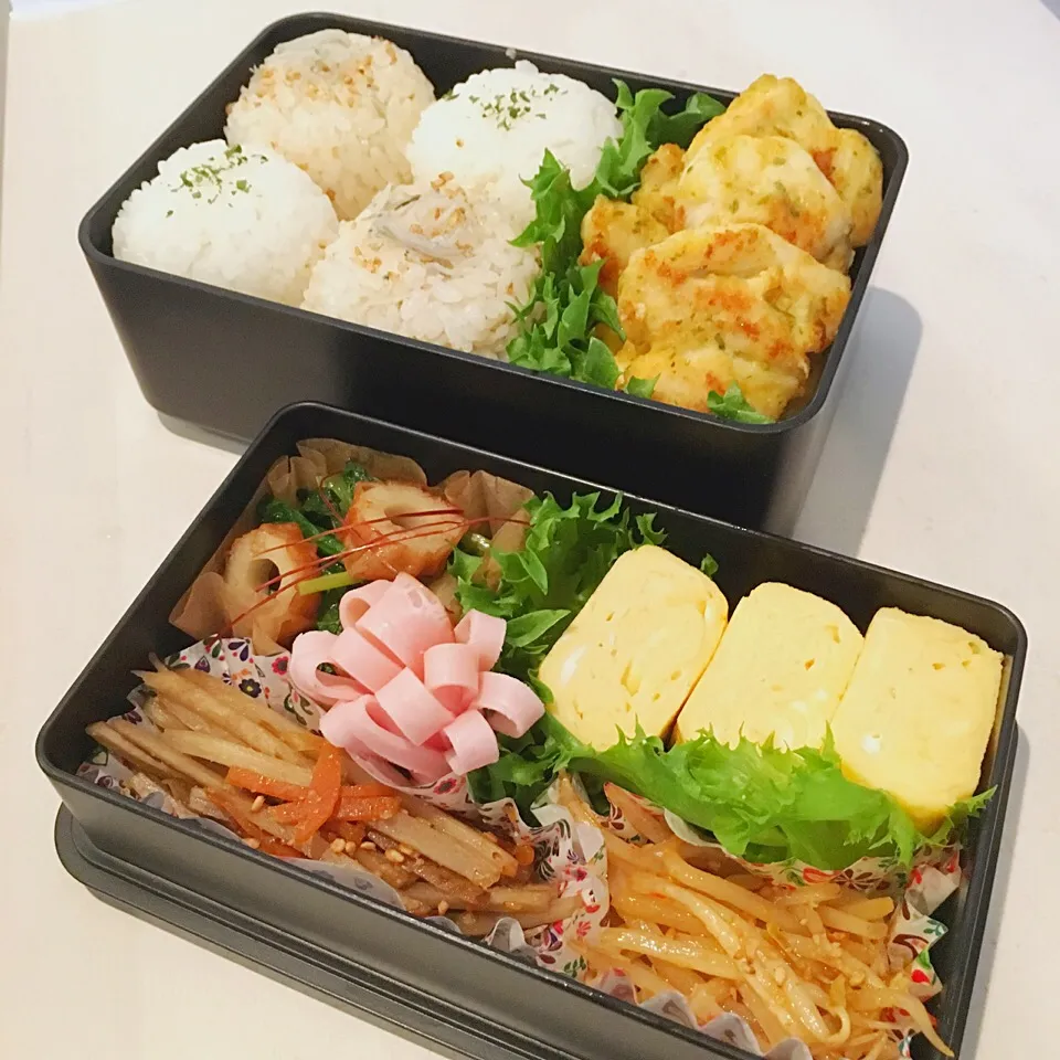 Snapdishの料理写真:お弁当❁鶏ささみの青のり焼き|융태지ෆ⃛さん