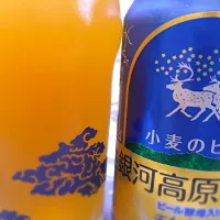 Snapdishの料理写真:小麦のビール『銀河高原ビール』
ビール酵母入り天然水仕立て|H&Wさん