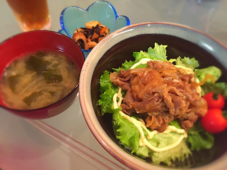 豚丼他|山中 あづみさん