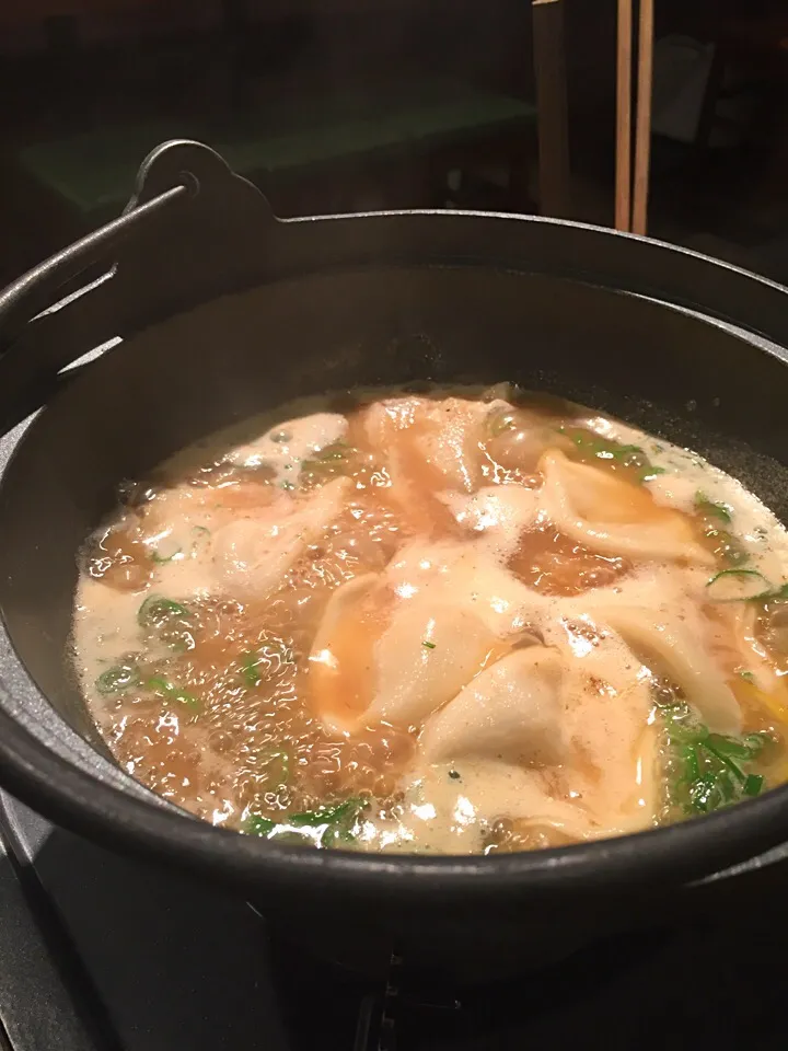 Gyoza in collagen soup|sarahさん