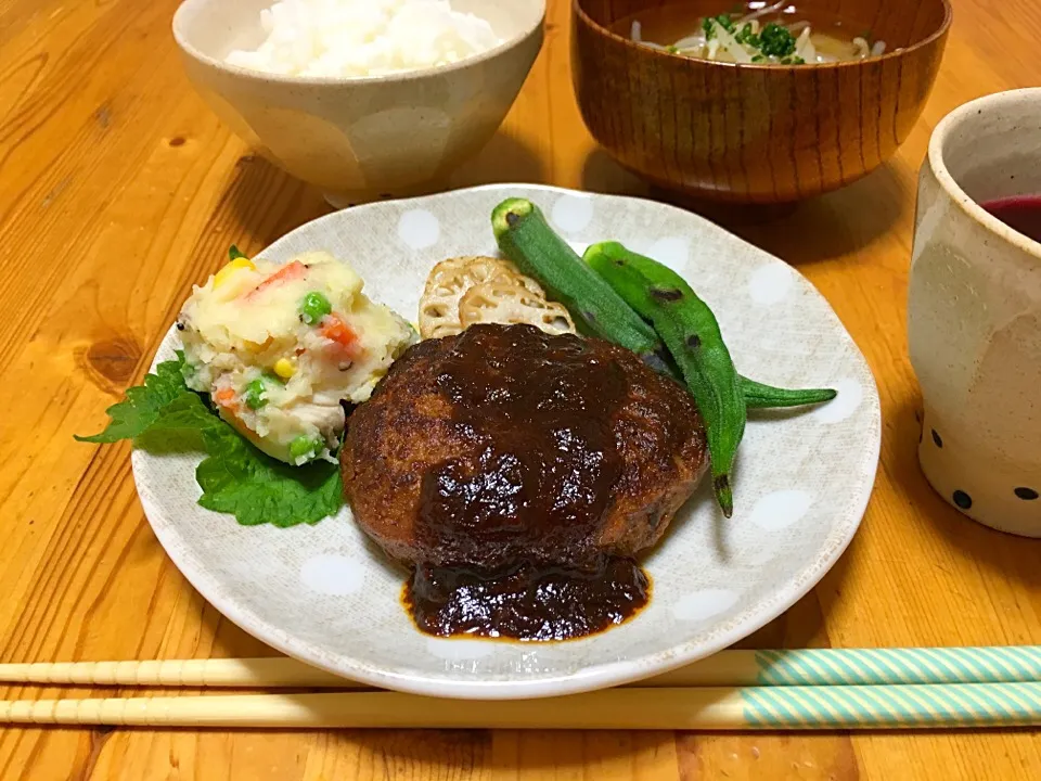 よし子のハンバーグ😊|まぁちゃんさん