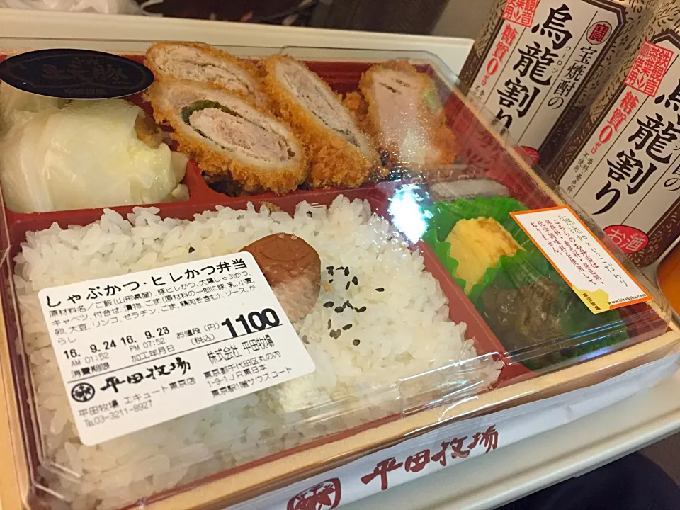 平田牧場のしゃぶかつ・ヒレかつ弁当|buhizouさん