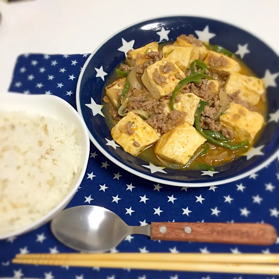 麻婆豆腐|ぽちさん