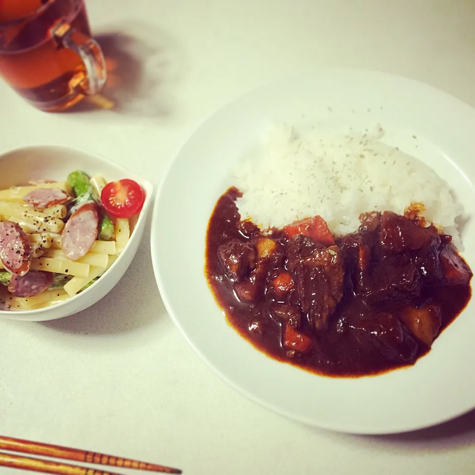 ビーフシチュー  晩ご飯🍴🌼|hina＊管理栄養士さん