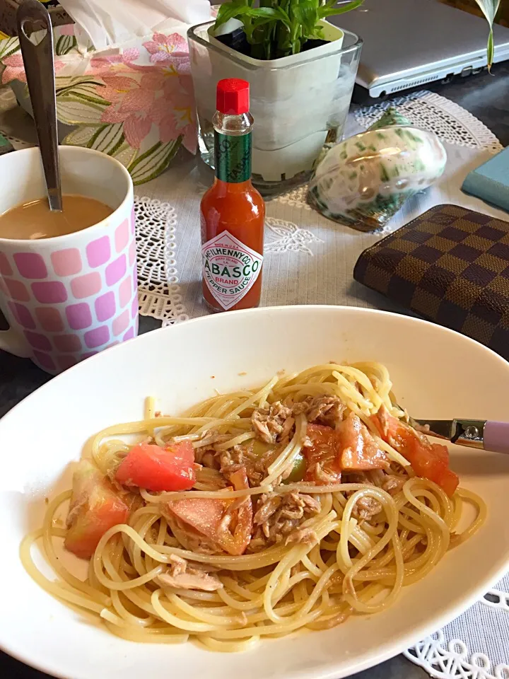 Tuna tomato pasta|Grace Cruzさん