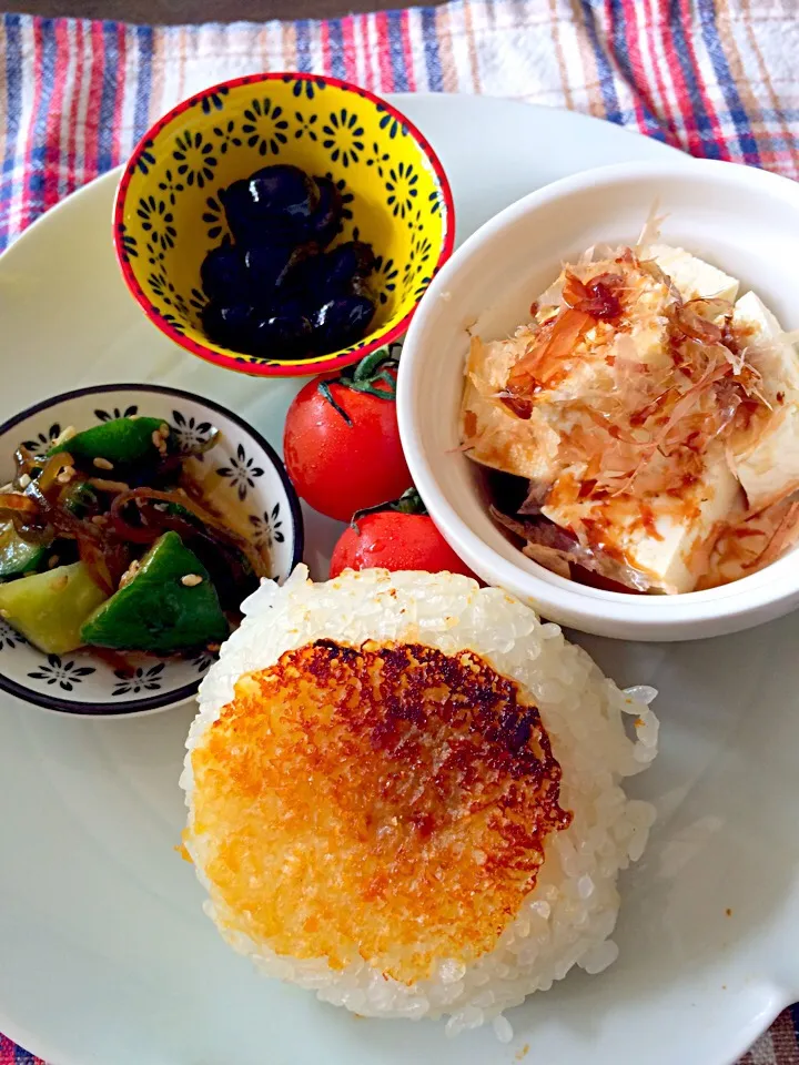 焼おにぎりランチ！|みやこさん