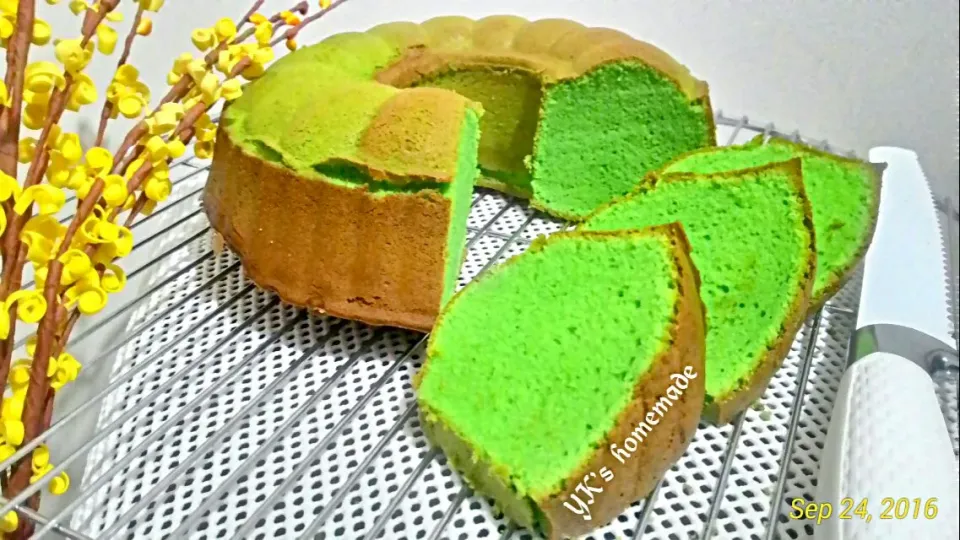 Pandan Cake - ❤❤❤👌😋|Made Yeniさん