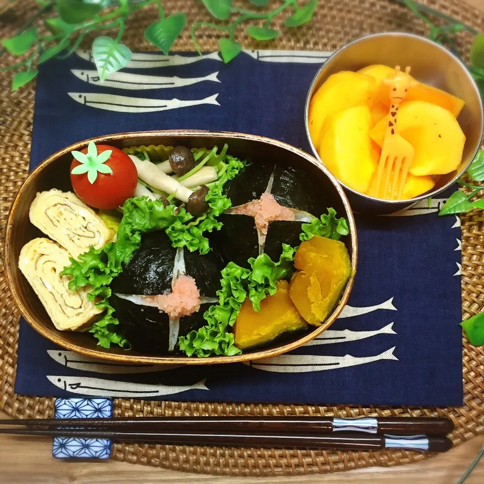 ざくろおにぎり弁当|@mayuさん