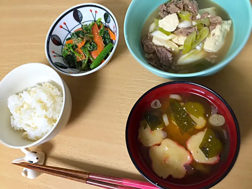 Snapdishの料理写真:肉豆腐🍖|みゆ🐰さん