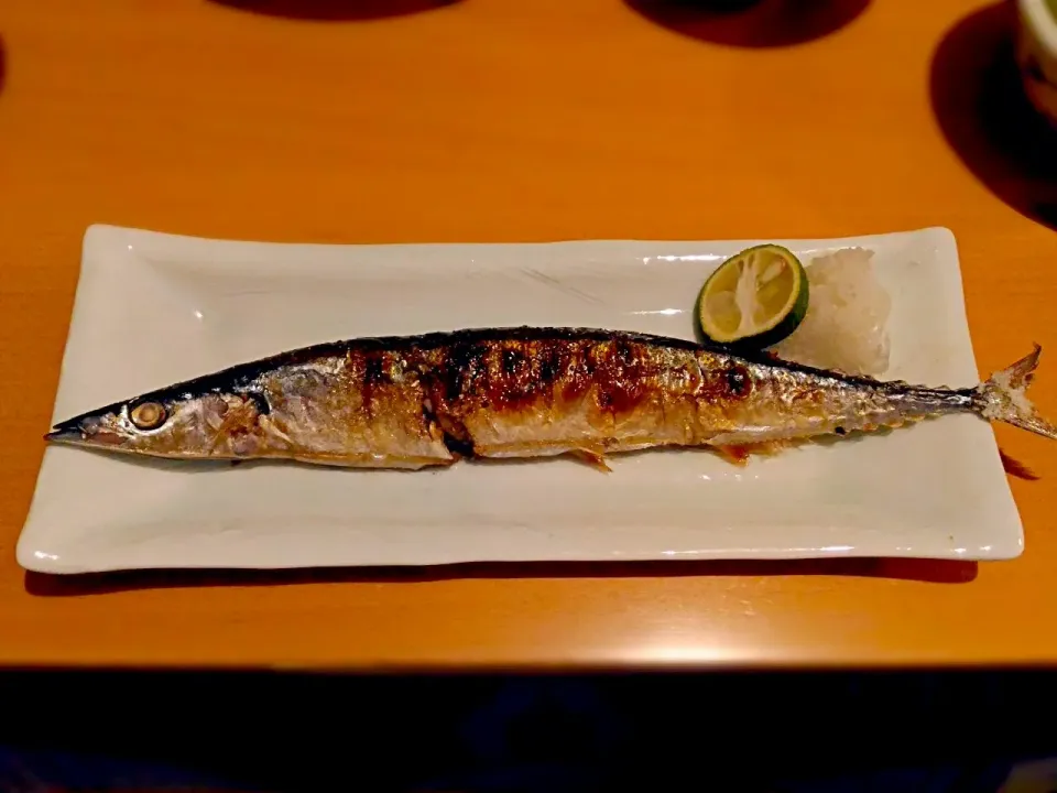 秋刀魚の塩焼き Grilled Sanma|Funky Chefさん