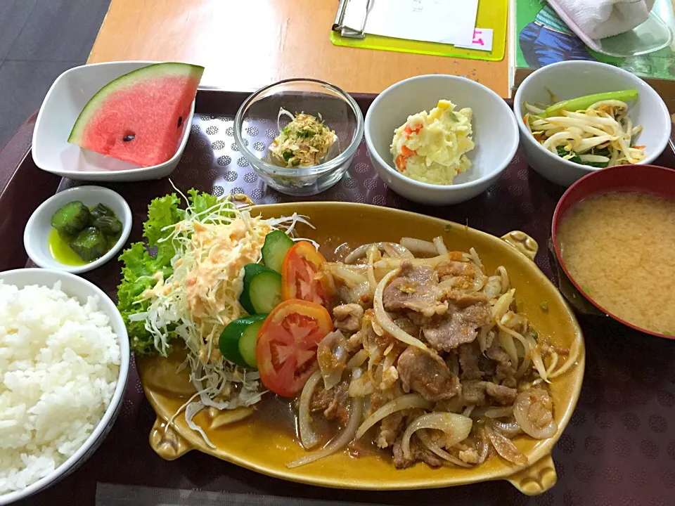 生姜焼き定食|浦野さん