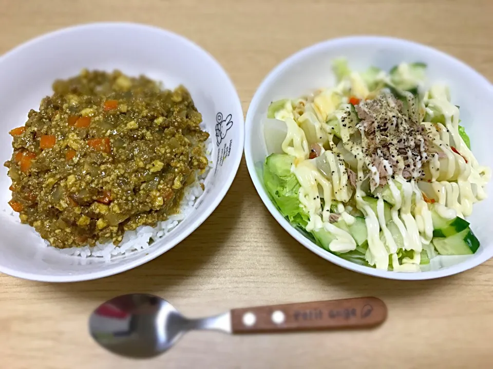 豆腐入りドライカレー♫|あやぱんさん