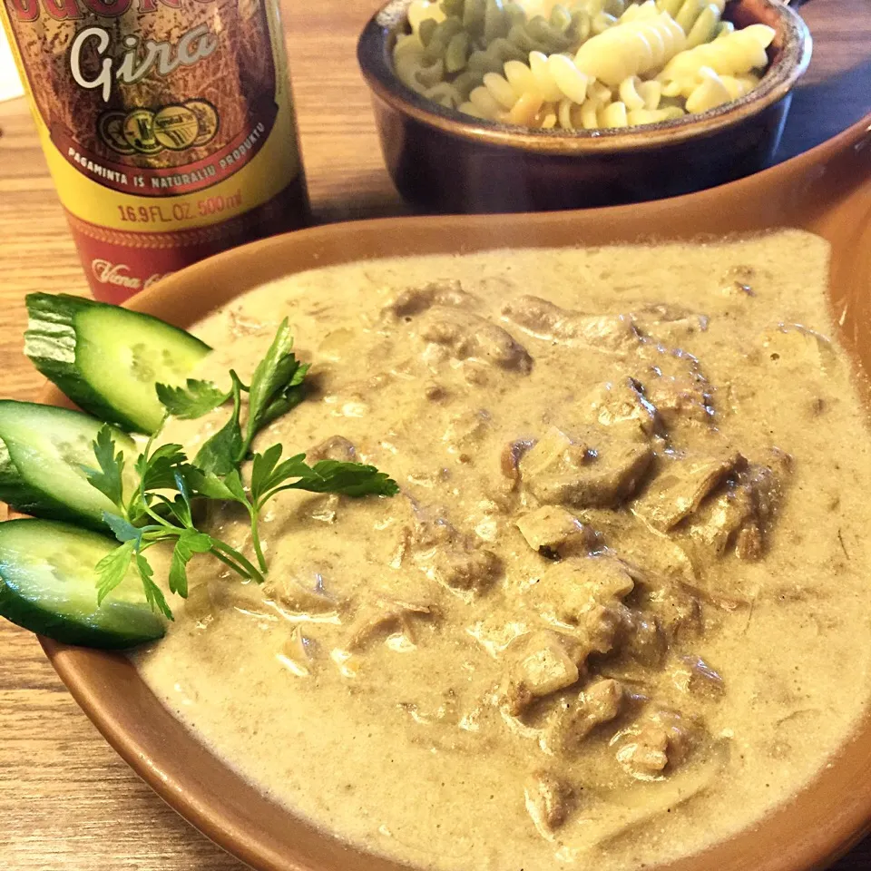 Beef Stroganoff|mamaeriさん