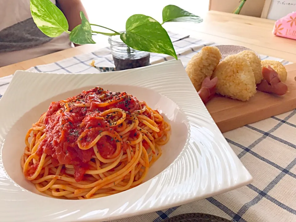 トマトソースパスタ|nanakoさん