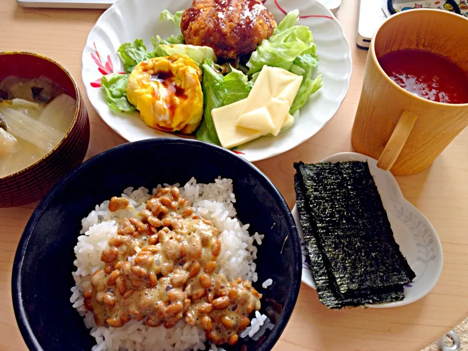 9月25日朝食兼昼食|ばぁさんさん