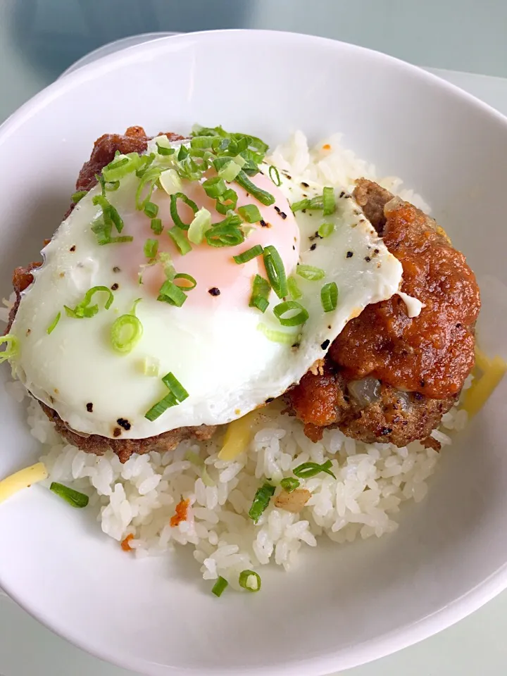 Snapdishの料理写真:ロコモコ丼|Nomura Aiさん