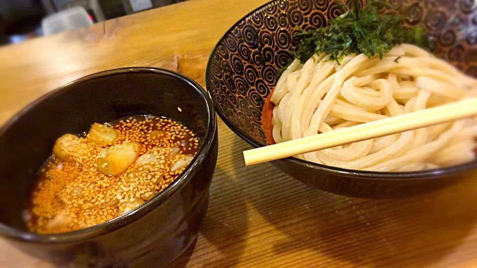 ピリ辛つけ麺  うどんでつけ麺。京都／伏見の大手筋|Hiro Yanさん