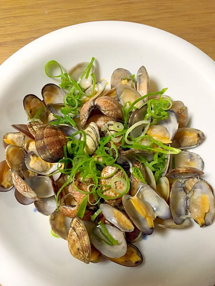 アサリの酒蒸し|☆さん