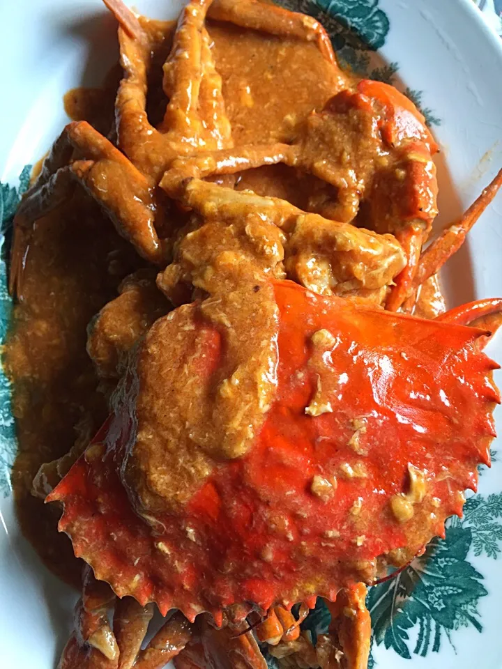 Singapore homemade chilli crab|summer semさん