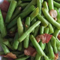 Long beans with bacon|summer semさん