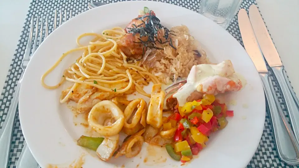 Snapdishの料理写真:Lunch Club Med Bintan 😂 back home today|🌷lynnlicious🌷さん