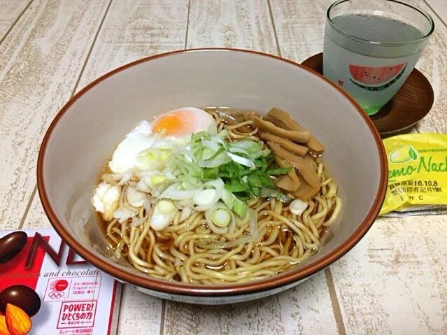 今日の男飯(⌒-⌒; )特製ネギラーメン♫|ひーちゃんさん