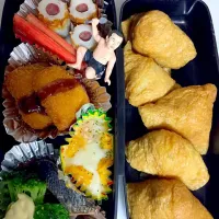 父が作る高校生弁当|鏡太郎さん