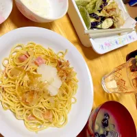 和風パスタ
野菜の天ぷら
シジミ汁|りえさん