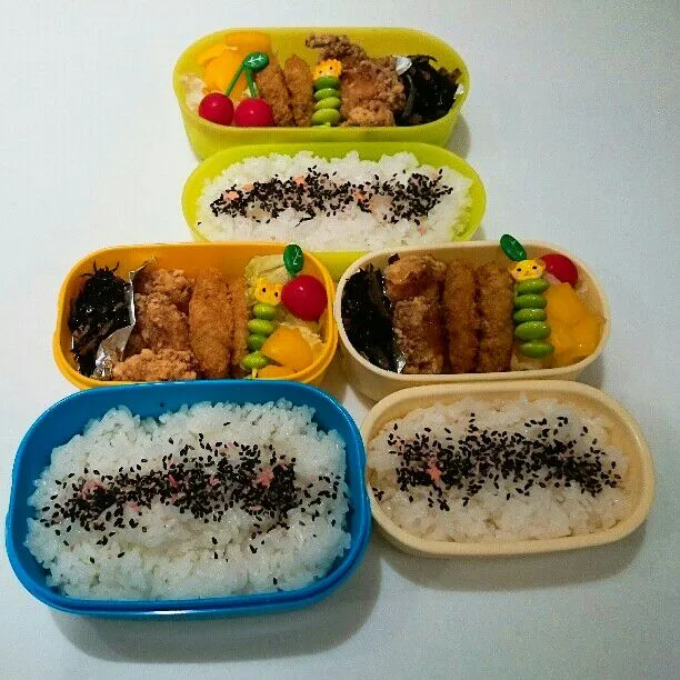 9/26(月)の三人弁当🍱|ふみぃさん