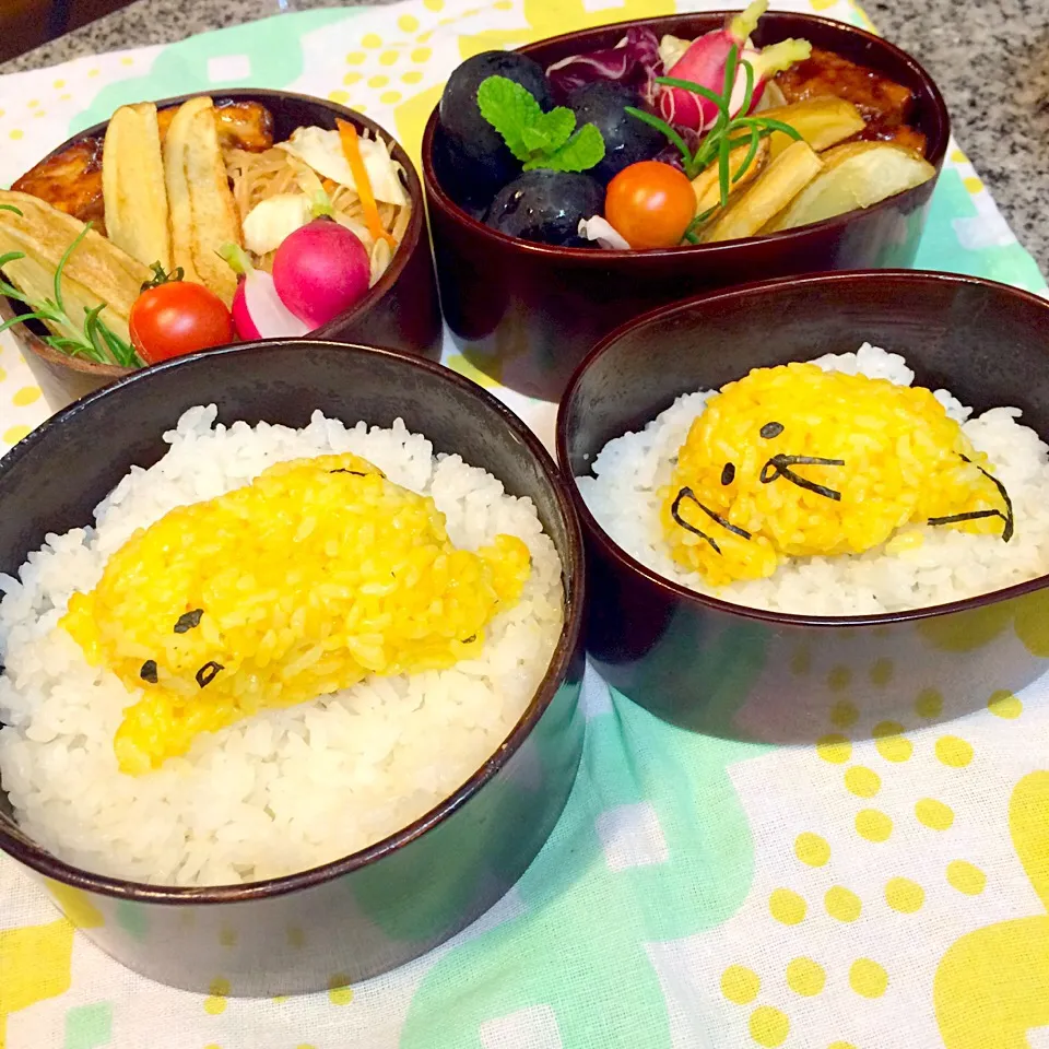 Snapdishの料理写真:vegan弁当
ぐでたま|makiko_aさん