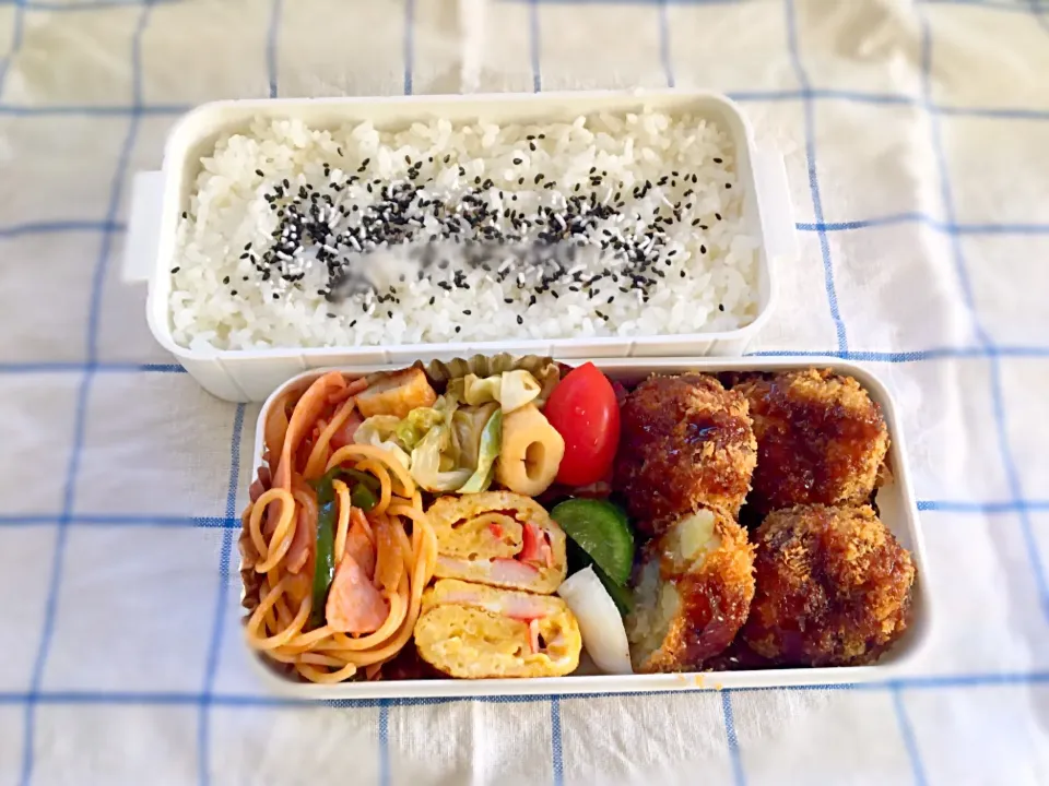 男子高校生のお弁当|ベスさん