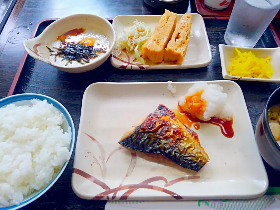 焼き魚定食🐟鯖|うたかた。さん