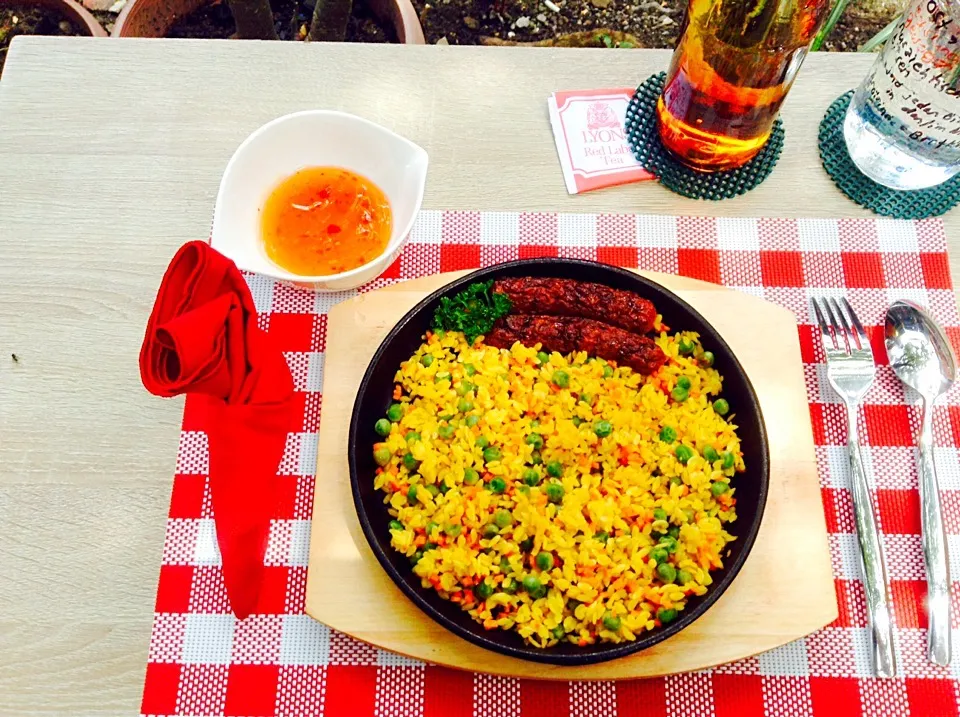 Mais Rice mit Fish longanisa.|Nad Ocnauhcepさん