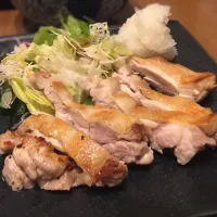 柔らか鶏もも肉ステーキ|desyncでスヤァさん