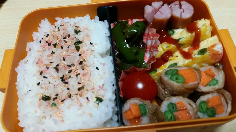 Snapdishの料理写真:久しぶりのお弁当|まついさん