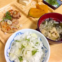 採れたてネギで晩御飯|パンプキンタルトさん