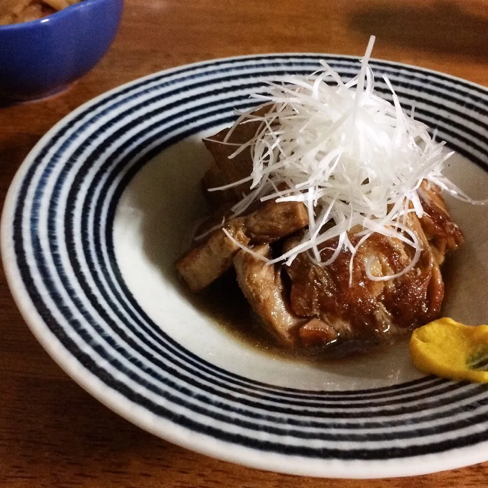 豚バラ肉の味ぽん煮|まる(丸大豆)さん