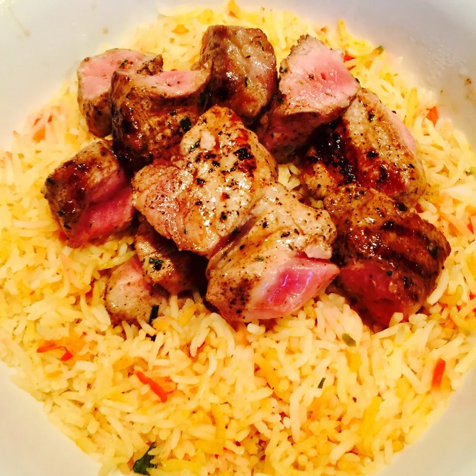 Biryani with lamb shaslik|Generaalさん