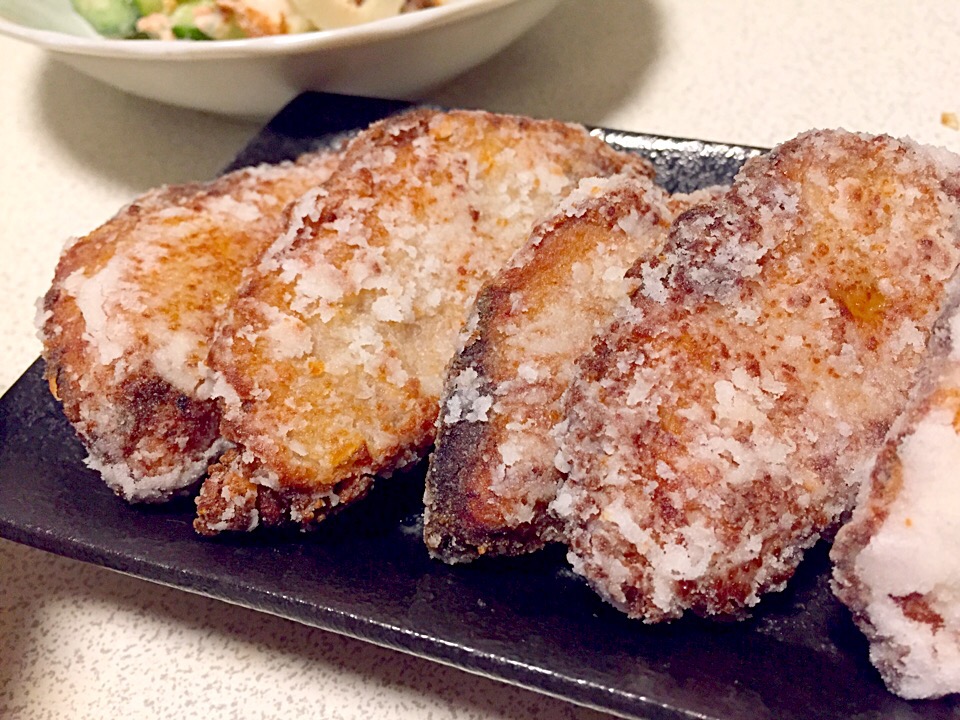 サクサク♪鰹の竜田揚げ☆