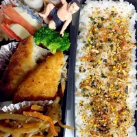 父が作る高校生弁当|鏡太郎さん