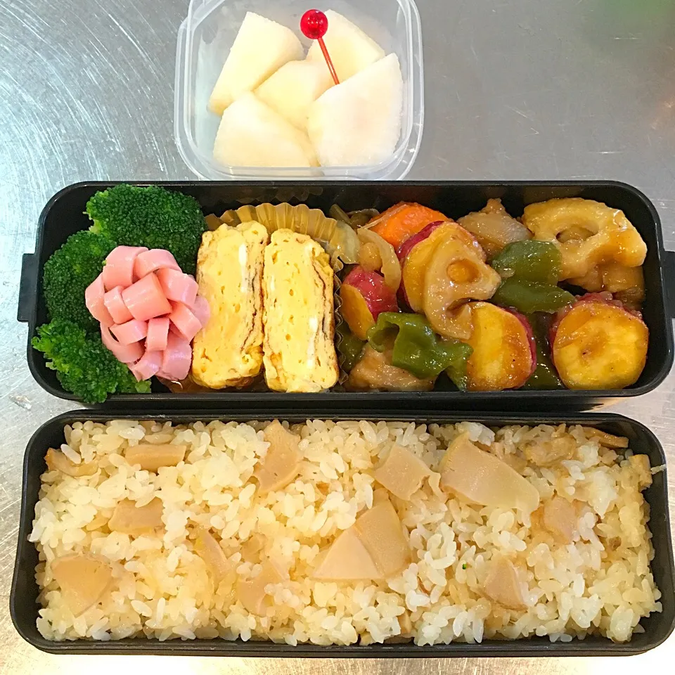 9/27 たけのこ弁当|すずちゅんさん