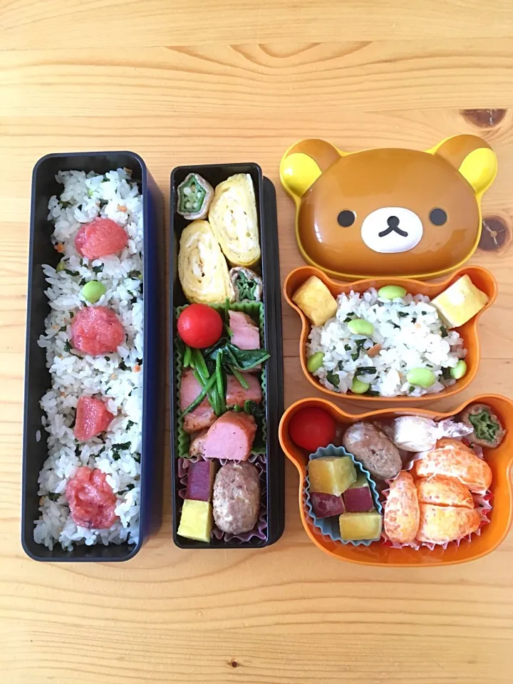 9.27わかめごはん弁当|まゆさん