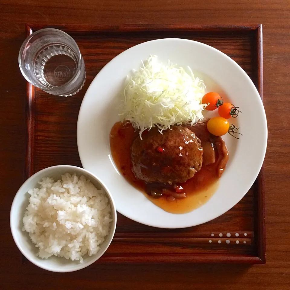 柿安のハンバーグ和風ソース|マユマユさん