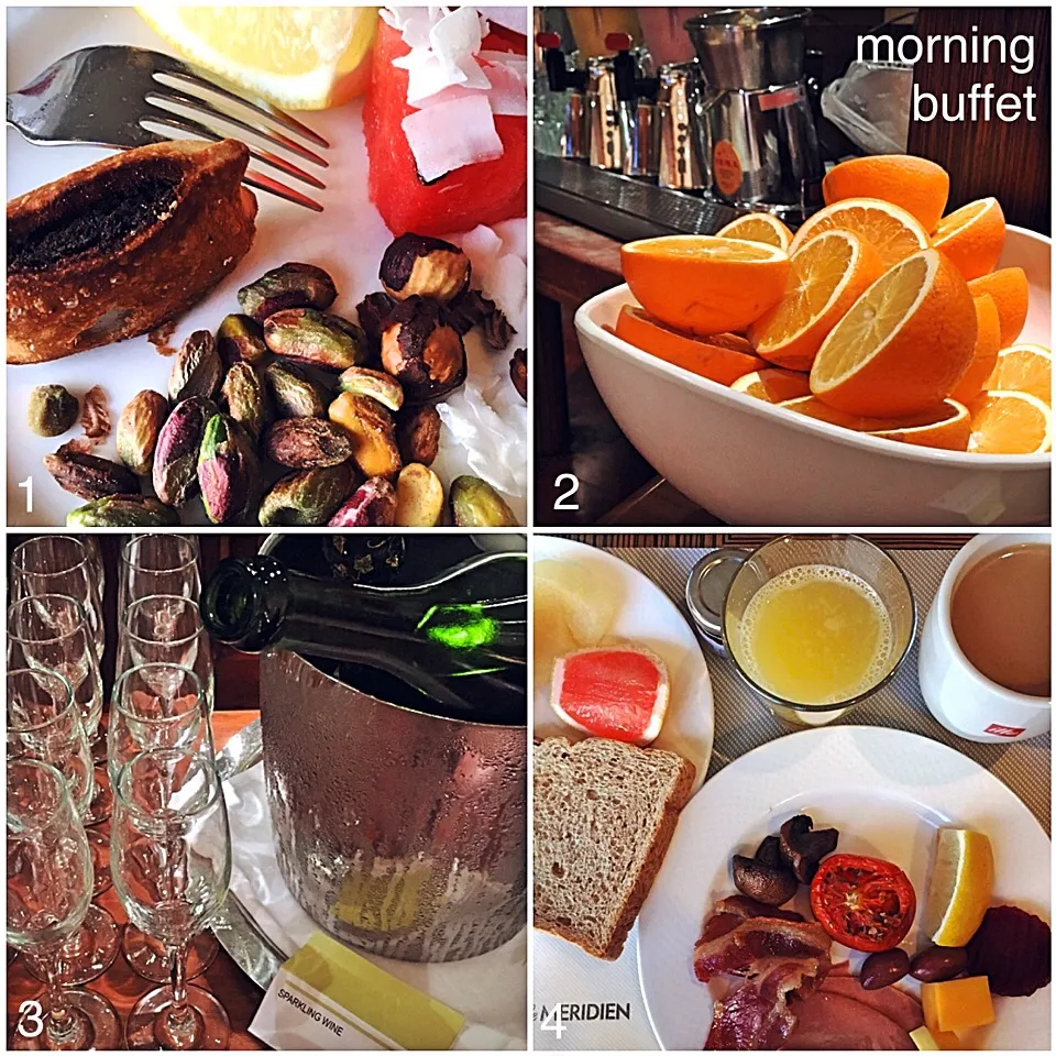 朝食ビュッフェで朝から泡🍾 【Morning buffet / Start a day with sparkling wine】|izoomさん